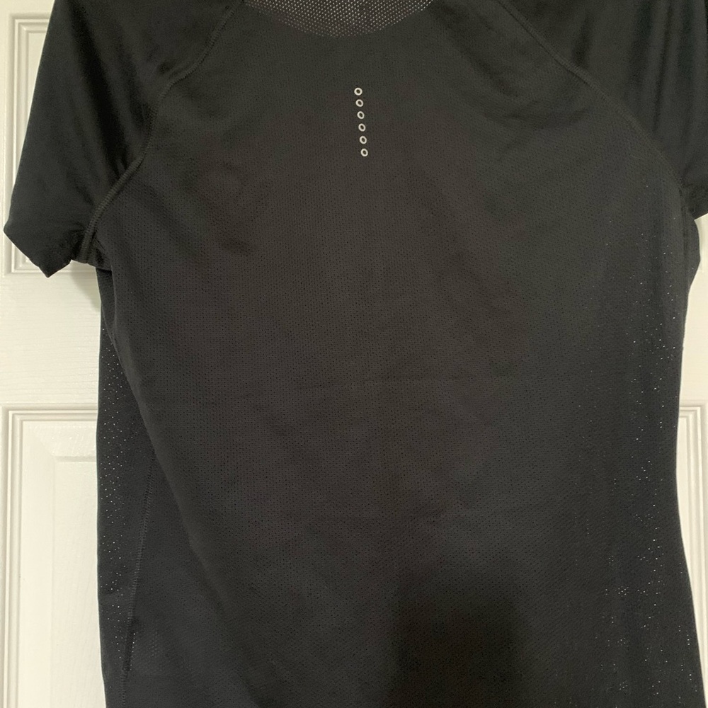 Nike Black Polo Fitted T-Shirt